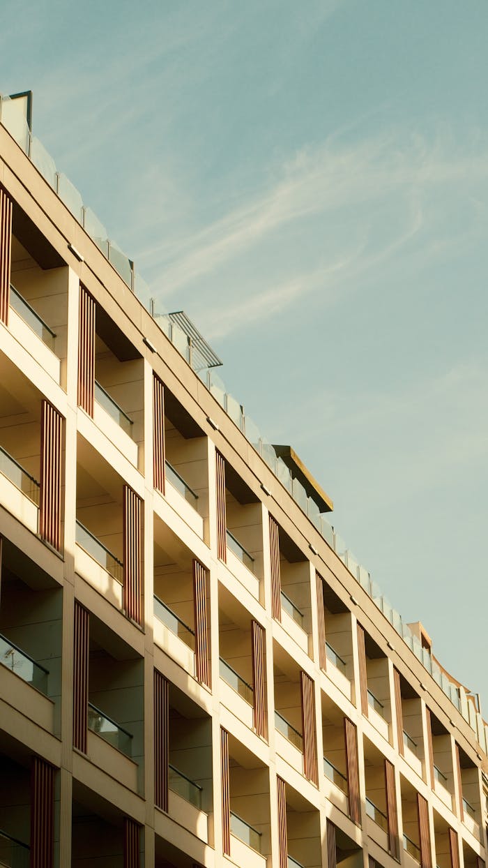 The Art of Drawing Readers In: Your attractive post title goes here Stylish architecture of a residential building in Istanbul, Türkiye under clear skies.